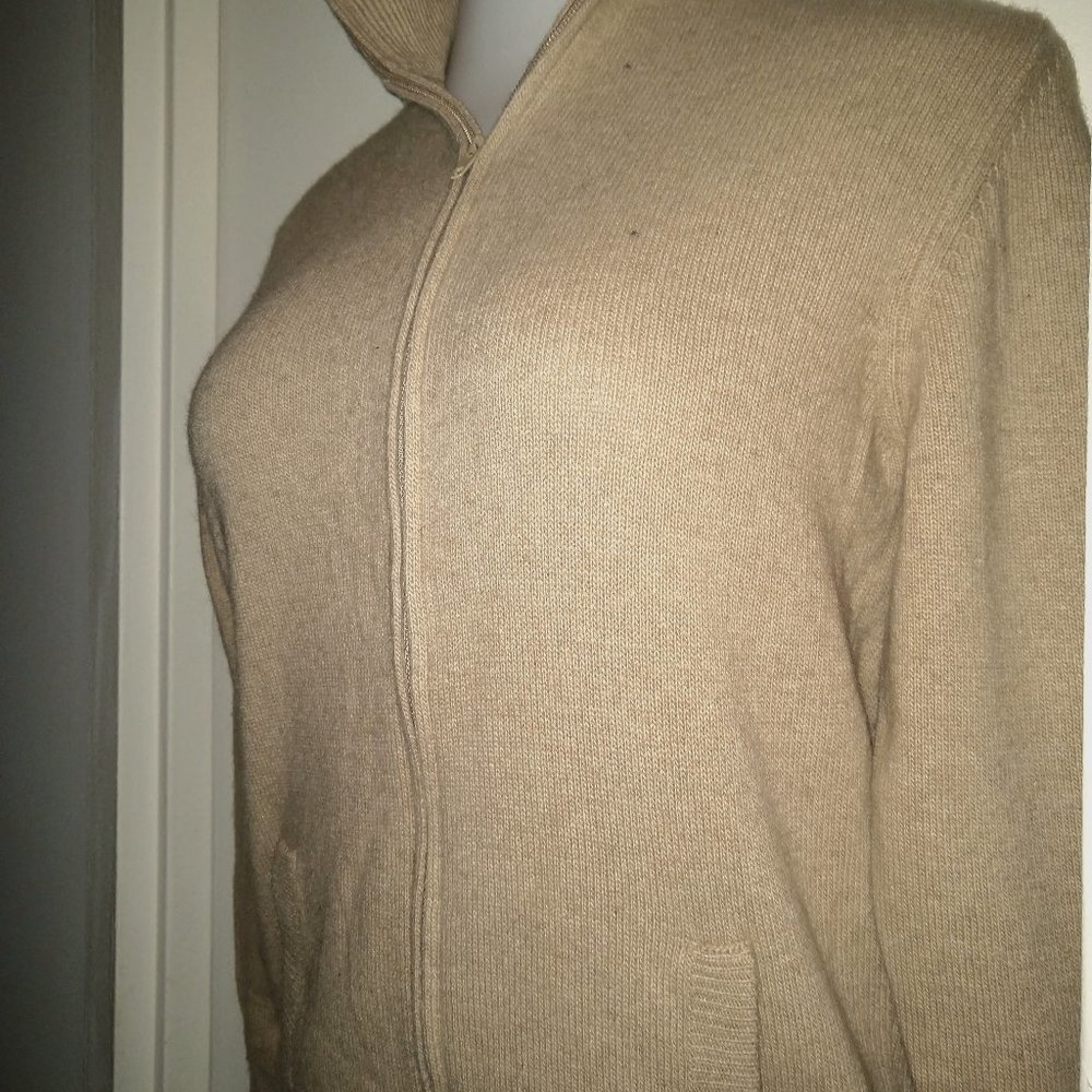 Vintage Cashmere Sweater, Zipper pull